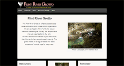 Desktop Screenshot of flintrivergrotto.org