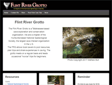 Tablet Screenshot of flintrivergrotto.org